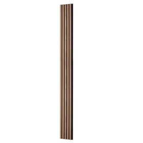 Wood Slat Acoustic Panels 7.9 x 94.5 inch for Modern Wall Decor Walnut