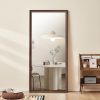 Full Length Mirror 70"x 31", Wall-Mounted Mirror, Wooden Frame,vintage full length mirror,Stylish Big and Tall Body Mirror