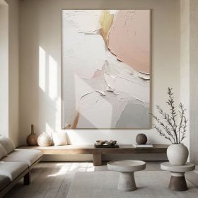 3D Texture Art Minimalist Wall Art Terracotta Texture Art Textured Wall Art Large Canvas Wall Art Boho Wall Art Terracotta Wall Art (Style: 01, size: 50x70cm)