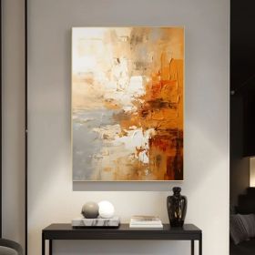 Abstract Minimalist Hand Painted Oil Painting Art Wall art for Download Abstract Painting for Gift Earth tones Beige Wall Decor Nordic Style Poster (Style: 01, size: 120x160cm)